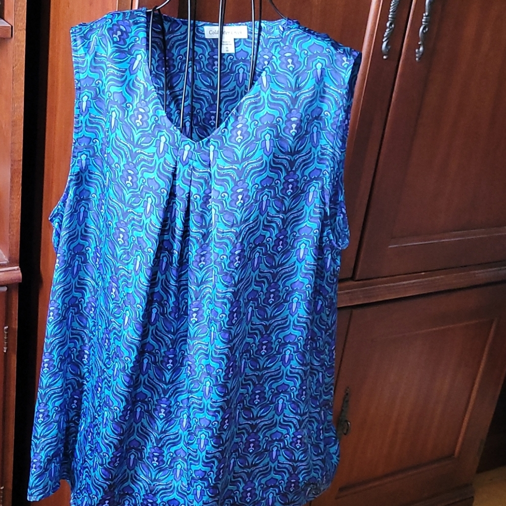 New Coldwater Creek Sleeveless Top 1X